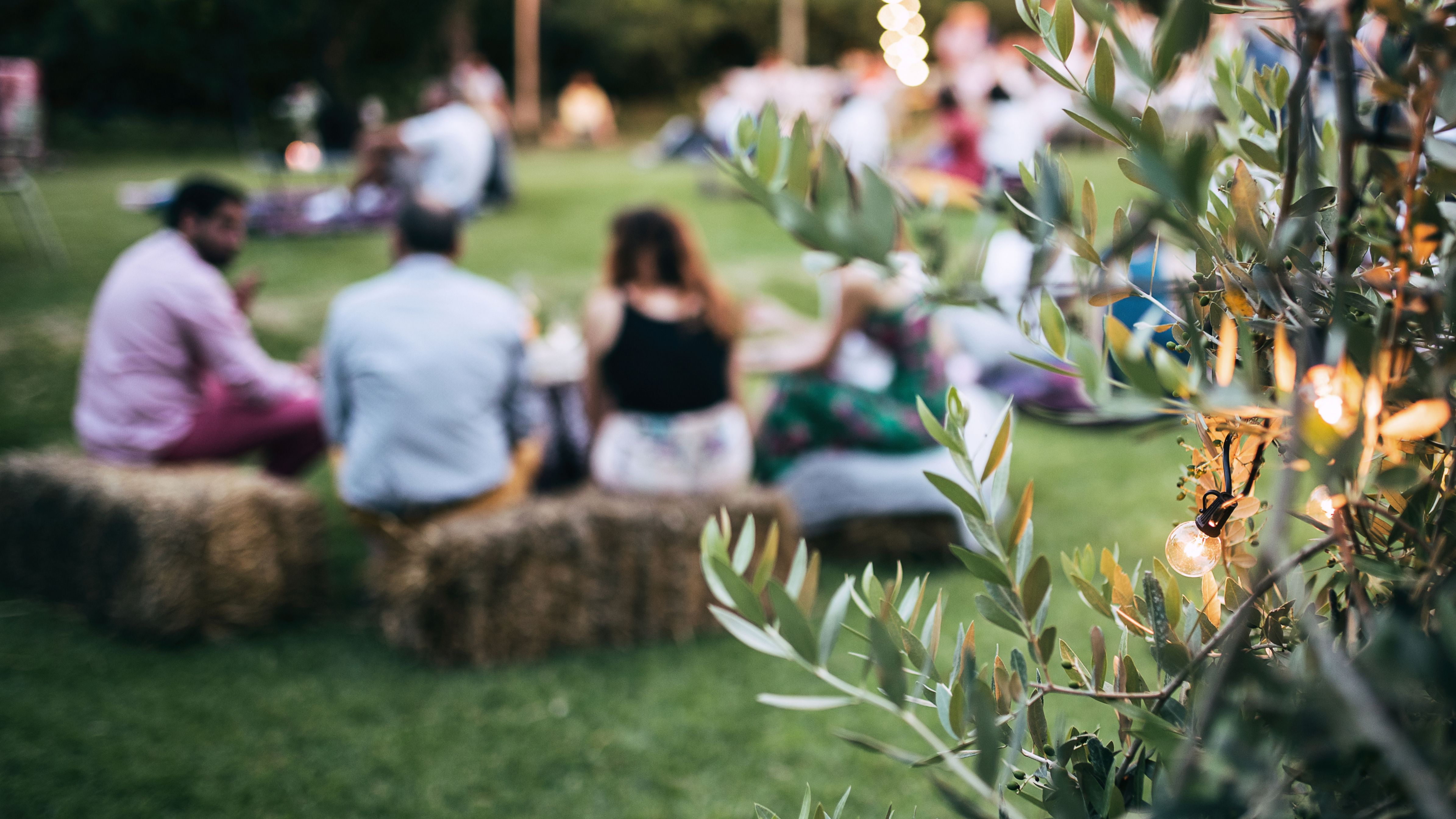 Bohemian Chic Swing-style evening event